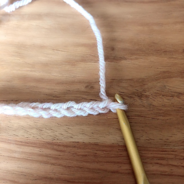 かぎ針編みのくさり編み