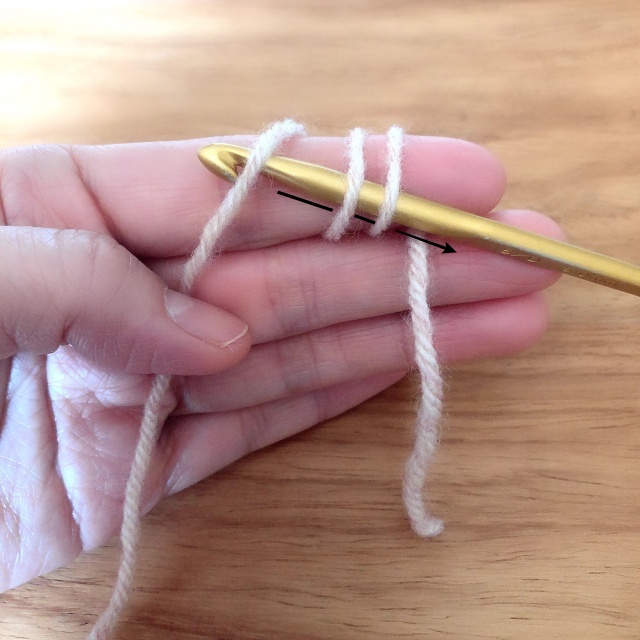 編み物初心者さん向け 糸とかぎ針の持ち方と始める時の基本 プリログ